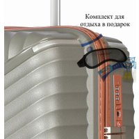 Чемодан-спиннер L'Case Seoul-S 39 л (темно-серый)