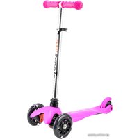 Трехколесный самокат 21st Scooter SKL-06AH (розовый)