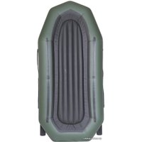 Моторно-гребная лодка Лоцман Профи 280 ВНД (зеленый)