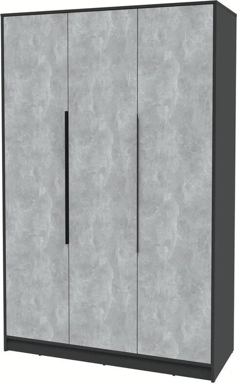 

Шкаф распашной Интерлиния Концепт КТ-Ш3 (бетон/антрацит)