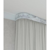 Карниз для штор Legrand Аврора 5см с/п 3м 2р 58146358 (белый)