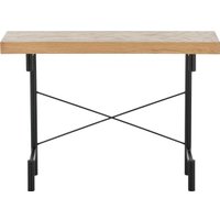 Консольный стол Halmar Inferno раздвижная (дуб натуральный/черный)