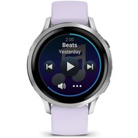 Умные часы Garmin Venu 4 41 мм (серебристый/сиреневый)