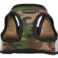 Шлейка-жилетка Puppia Soft PAUA-HB1828-CA-L (камуфляж)