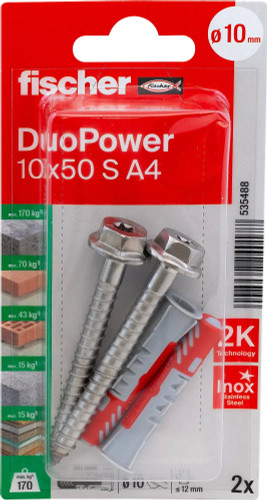 DuoPower 10 x 50 S A4 K NV 535488 (2 шт)