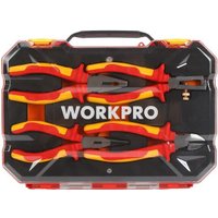 Набор пассатижей Workpro WP204703 (4 предмета)