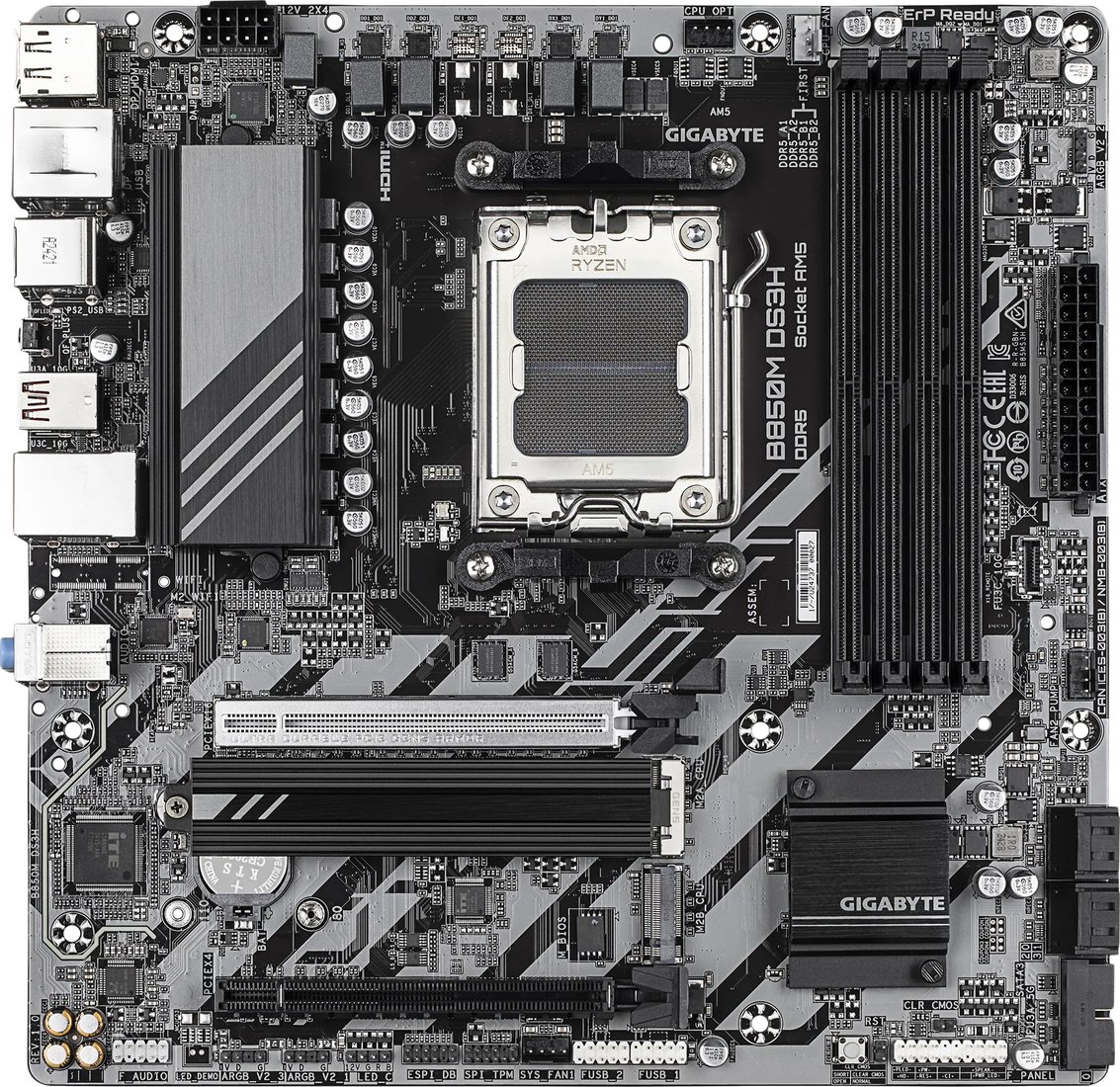 Материнская плата Gigabyte B850M DS3H (rev. 1.0)