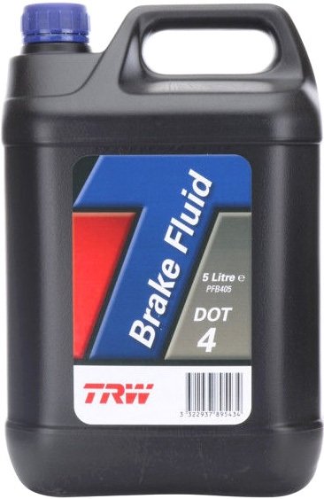 

Тормозная жидкость TRW Brake Fluid DOT4 5л