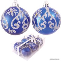 Елочная игрушка Волшебная страна PBD6-6-834-B 6 шт.