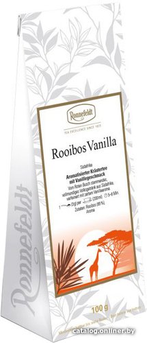 Травяной чай Ronnefeldt Rooibos Vanilla Bourbonn 100 г