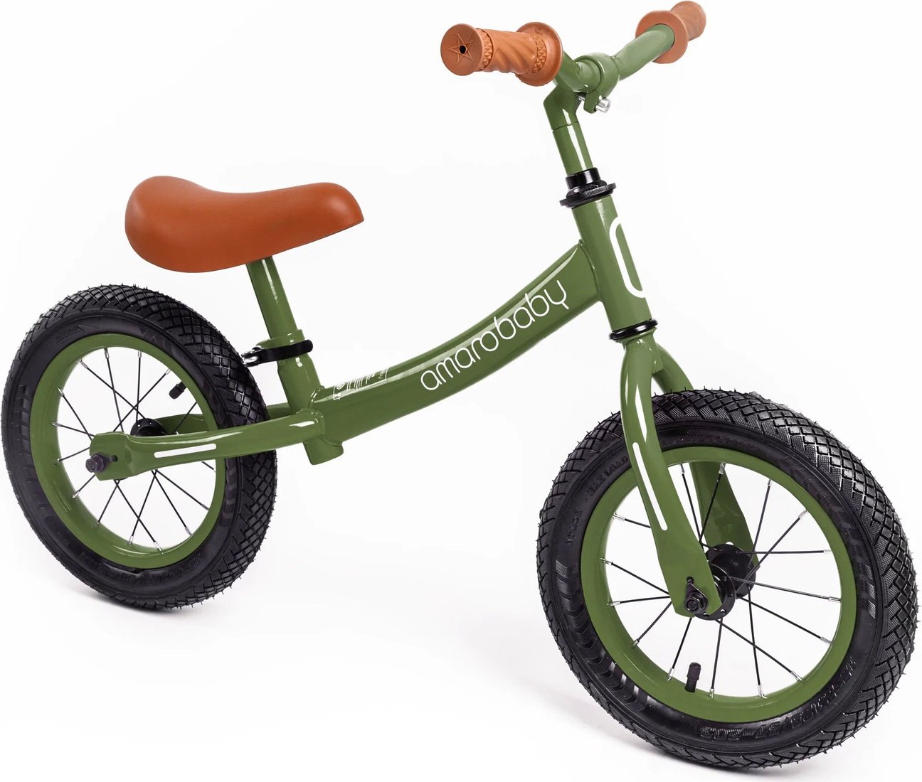 

Беговел Amarobaby Road Racer (зеленый)