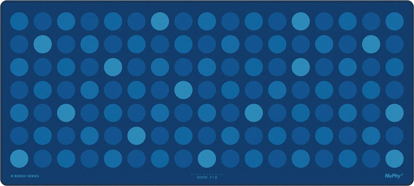 Коврик для стола NuPhy Bokeh Deskmat Mystic Indigo (синий)