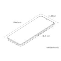 Телефон Vivo Y20s 8GB/256GB китайская версия (чистый синий)