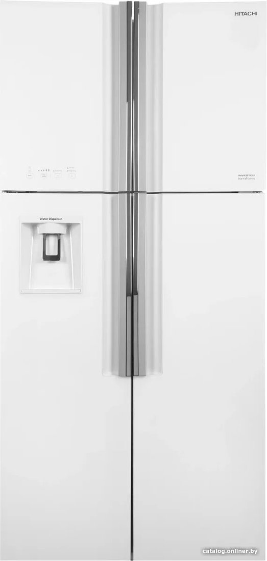 Четырёхдверный холодильник Hitachi R-W660PUC7GPW
