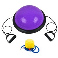 Балансир AMETIST Bosu Ball (фиолетовый)