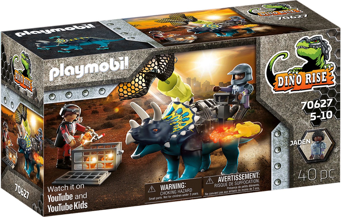 

Конструктор Playmobil PM70627 Трицератопс: битва за легендарные камни