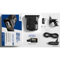 Видеорегистратор-радар детектор (2в1) SilverStone F1 Hybrid S-BOT PRO