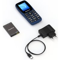 Кнопочный телефон Maxvi C45 (синий) в Гродно