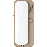 Абонентское аудиоустройство Cyfral Unifon Smart U (бежевый, с белой трубкой)