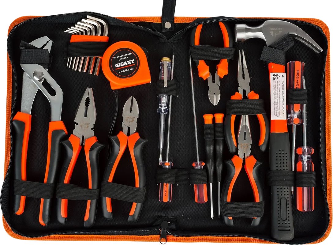 

Набор домашнего мастера Gigant GT-23 (23 предмета)