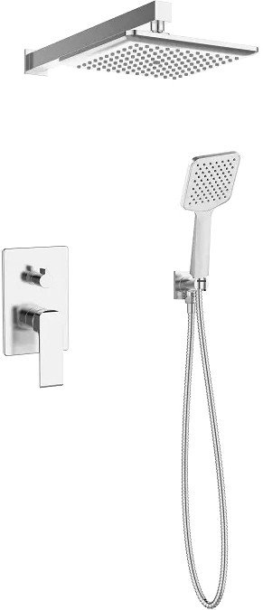 

Душевая система Esko Squared Chrome 6in1 SQ