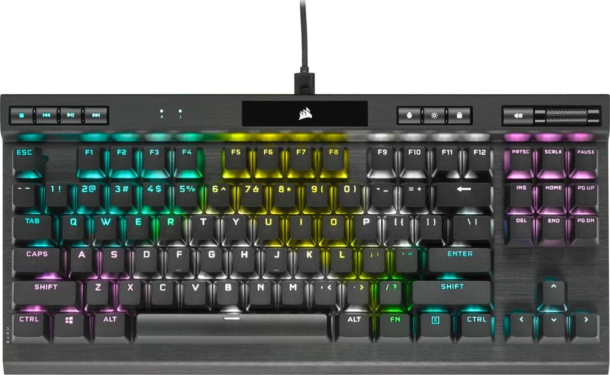 

Клавиатура Corsair K70 RGB TKL (Cherry MX Red, нет кириллицы)