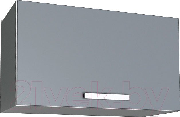 

Шкаф навесной Интерлиния Мила Лайт ВШГ60-360 (серебристый)