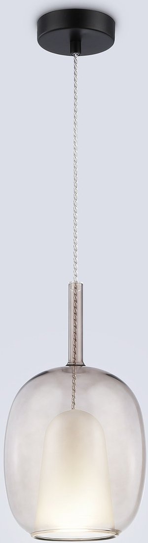 

Подвесная люстра Ambrella LH11125 BK/WH/TI (черный/белый/янтарь)