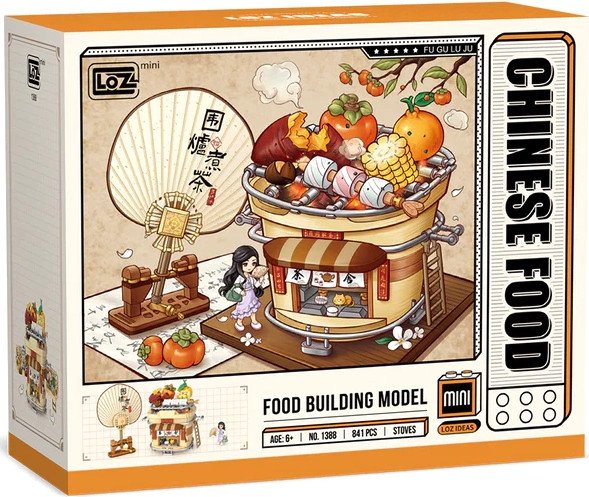 Конструктор LOZ Ретро-печка 1388