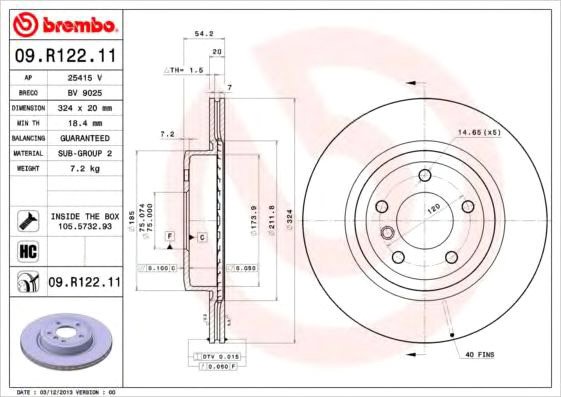 

Brembo 09R12211