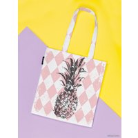 Сумка шоппер JoyArty Ананасовый аргайл bsh_26042