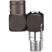 Фитинг M7 Соединитель поворотный с резьбой 1/4" SY-2001(M)