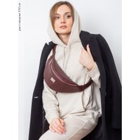 Сумка на пояс Franchesco Mariscotti 1-4618к (флорида, вишня)