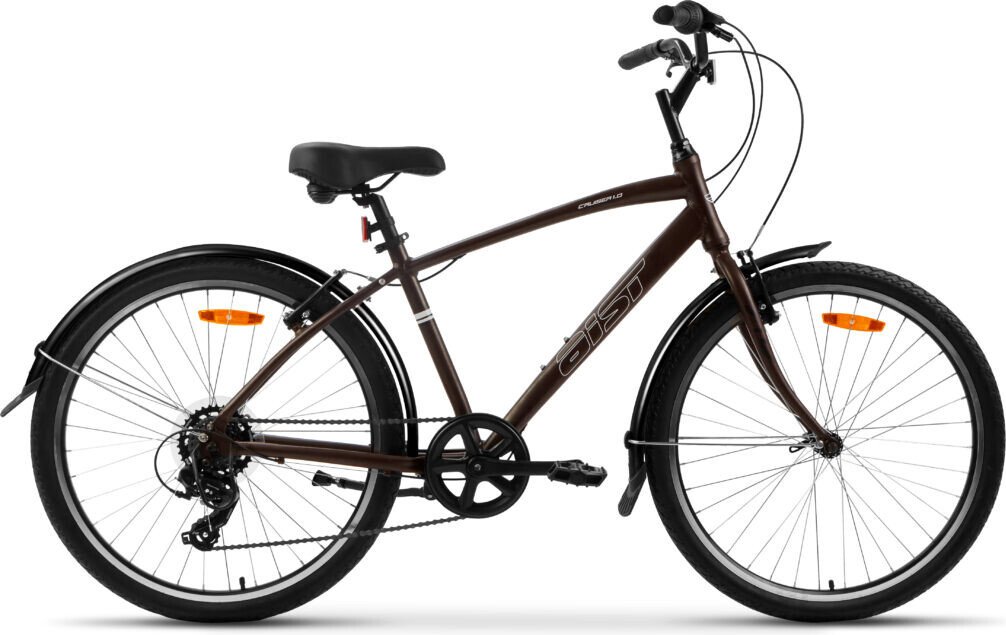 Велосипед AIST Cruiser 1.0 р.18.5 2025 (коричневый)