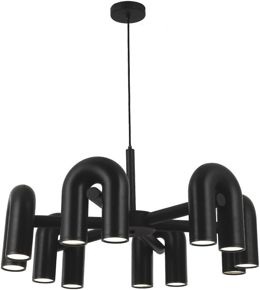 

Подвесная люстра Kinklight Кантри 19 08465-6 (черный)