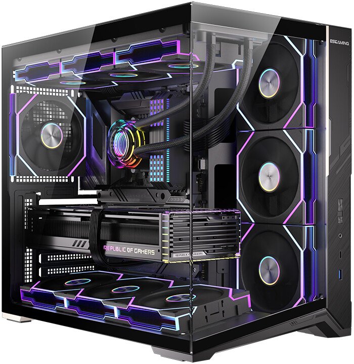 

Корпус Esgaming Zero Max (черный)