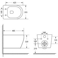 Унитаз подвесной Lauter Sulzdorf (белый с микролифтом)