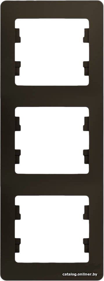 Рамка Schneider Electric Glossa GSL000807 (шоколад)