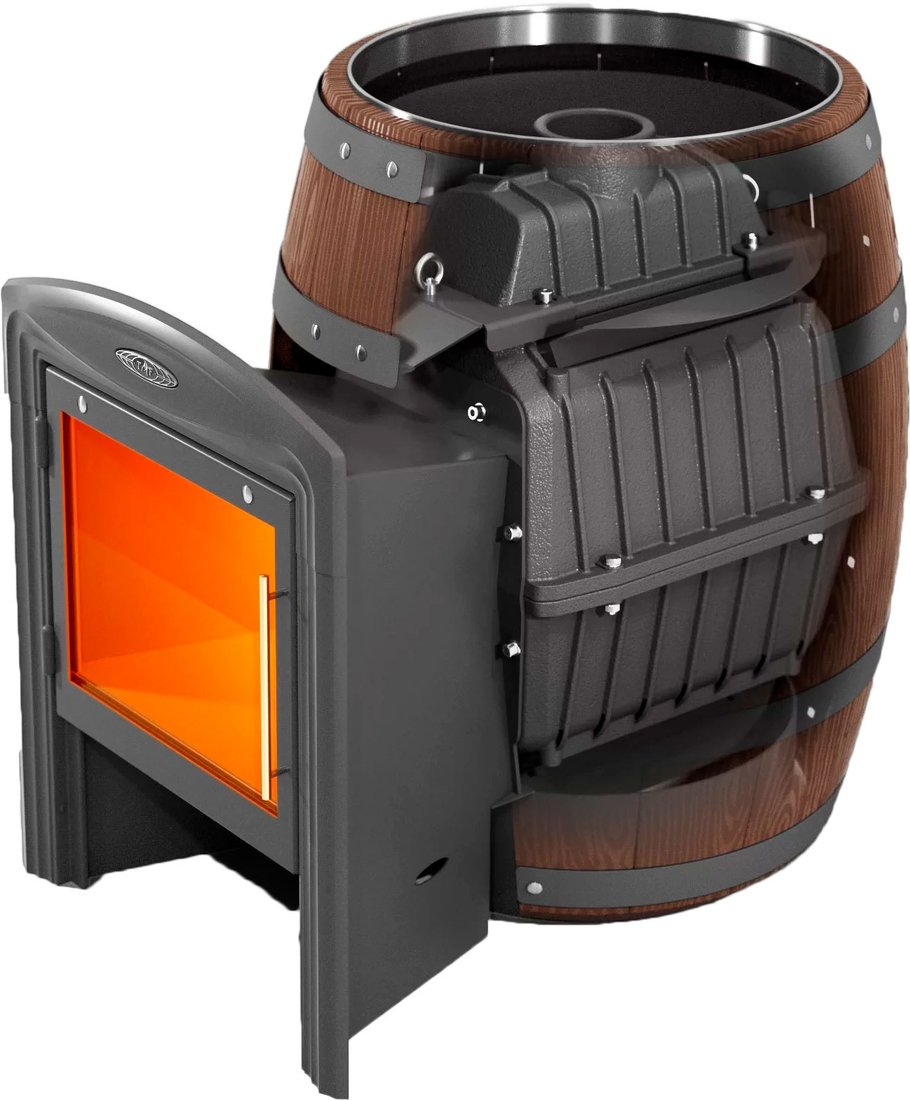 

Банная печь Термофор Вариата Cast Витра Баррель (палисандр)