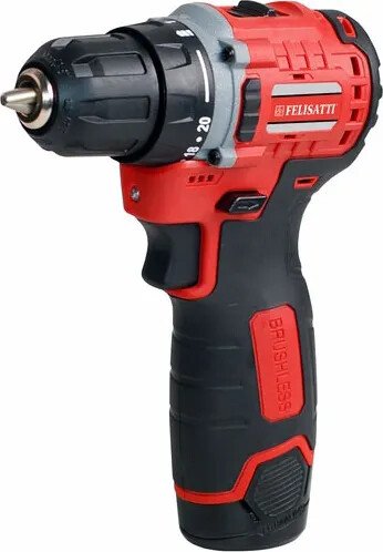 

Дрель-шуруповерт Felisatti FT1901 (с 2-мя АКБ, кейс)