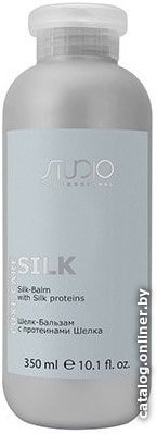 Бальзам Studio Professional Шелк-Бальзам с протеинами шелка серии Luxe Care 350 мл