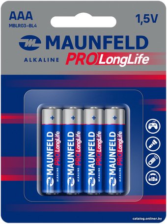 Батарейка MAUNFELD Pro Long Life MBLR03-BL4