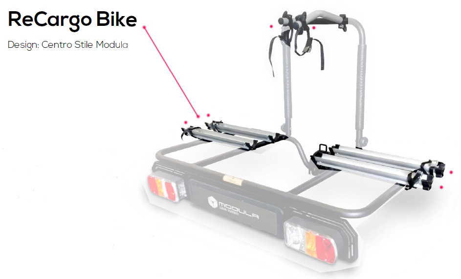 

Велобагажник на фаркоп Modula Bike Adaptor (на 2 велосипеда)