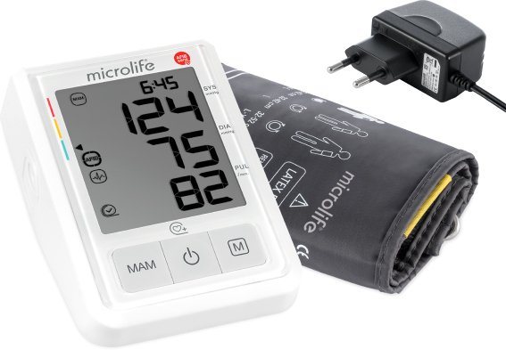 

Автоматический тонометр Microlife B3 AFIB (с адаптером)