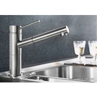 Смеситель Blanco Alta-S Compact 517182 (стальной)