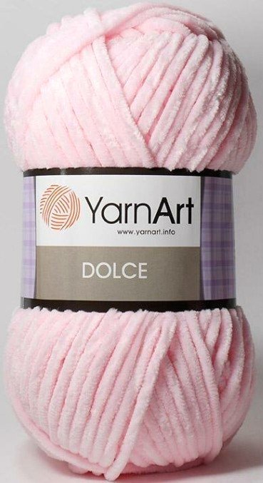 

Пряжа для вязания Yarnart Dolce 100% микрополиэстер 750 100 г (120 м, нежно-розовый)