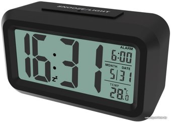 Настольные часы Ritmix CAT-100 (черный)