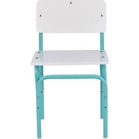 Детский стул Фея Мой малыш 0002742.31 (белый/лазурный)
