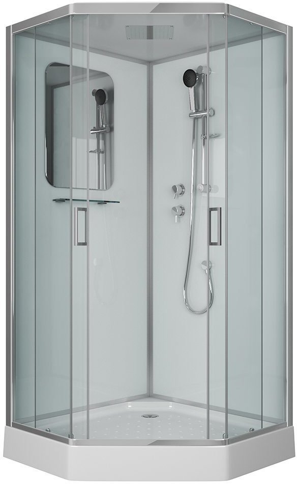 

Душевая кабина Niagara NG-6002-01D 100x100x210 (прозрачное стекло)