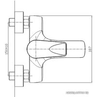 Смеситель Armatura Topaz 4014-010-00